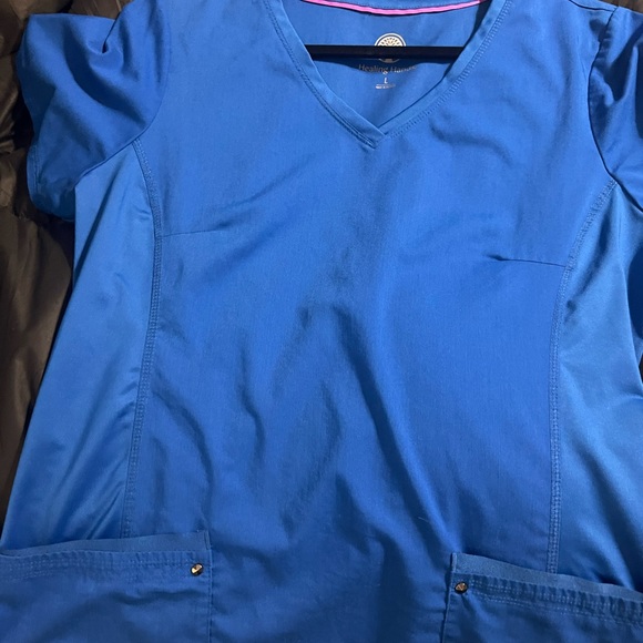 Women’s Healing Hands scrub top for WGU - Picture 4 of 4